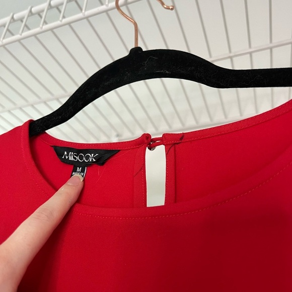 Misook Embroidered Floral Drop Waist Maxi Dress - Picture 7 of 14